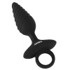 Flexible Butt Plug Twisted Design with Vibrations