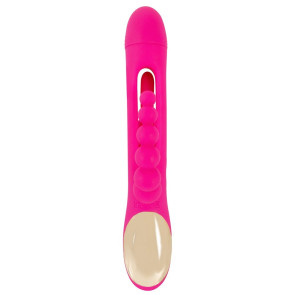Triple Vibe With Flicking Tongue