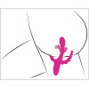 Triple Vibe With Flicking Tongue