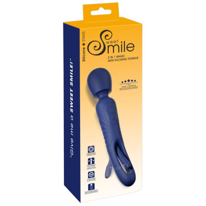 2in1 Wand with Flicking Tongue