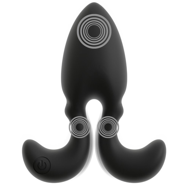 RC Vibrating Butt Plug with Flexible Arms