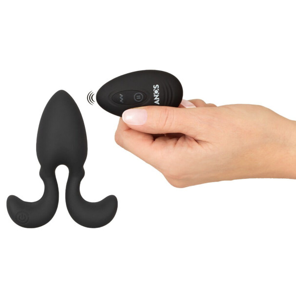 RC Vibrating Butt Plug with Flexible Arms