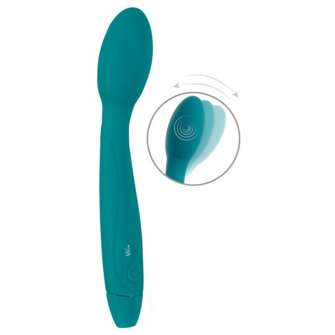 Vibrator with a Nodding Head