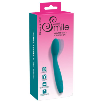 Vibrator with a Nodding Head