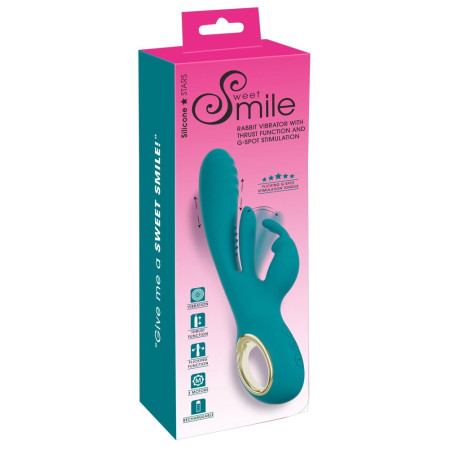 Rabbit Vibrator with Thrust Function and G-Spot Stimulation