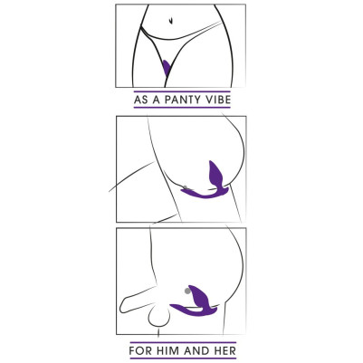 RC 2 in 1 Plug & Panty Vibe