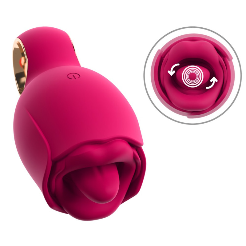 Oral Fun Vibrator Licking and Vibrating Tongue