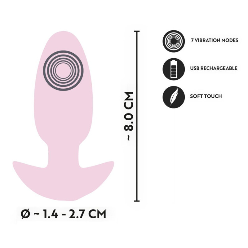 Vibrating Mini Butt Plug