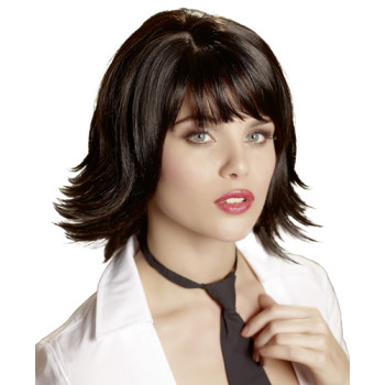 Choppy Black Wig