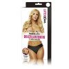 Premium Latex Brazilian Bikini Black
