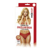 Premium Latex Brazilian Bikini Red 