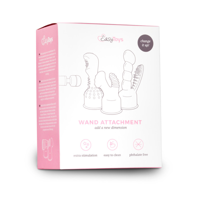 Masturbator Wand Attachment – Clear