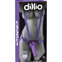 Dillio
7" Strap-On Suspender
Harness Set – Fjólublár