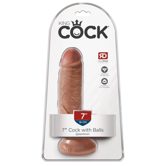 King Cock
7" Cock with Balls