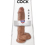 King Cock 10" Cock with Balls
