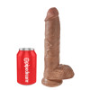 King Cock 10" Cock with Balls
