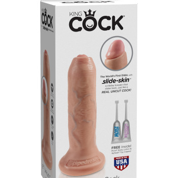 King Cock
6" Uncut Cock Flesh