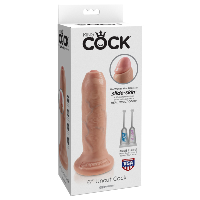 King Cock
6" Uncut Cock Flesh