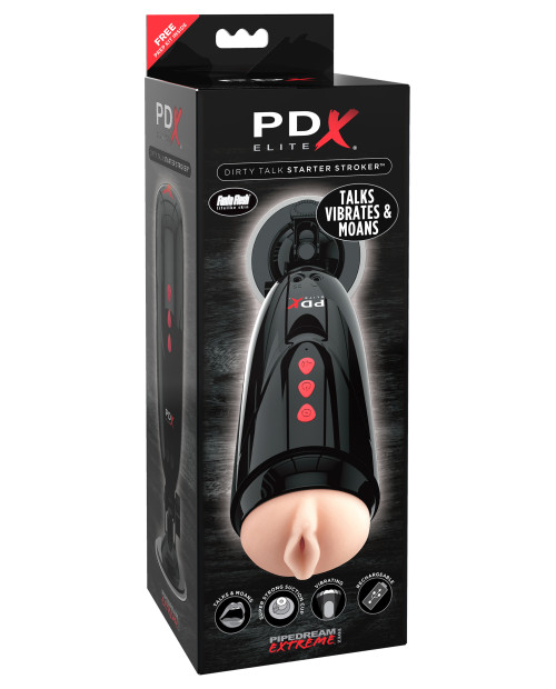 Dirty Talk Starter Stroker