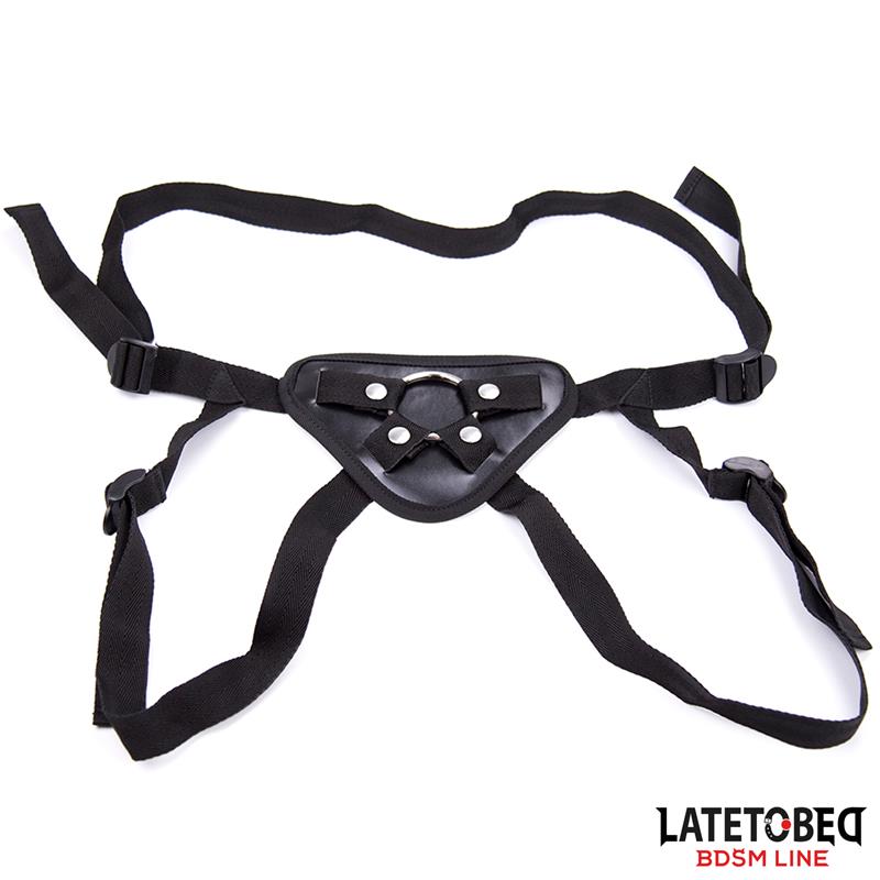  Adjustable Strap On with Metal Ring