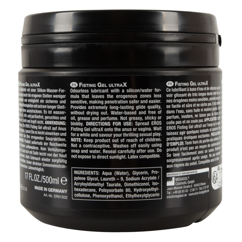 Fisting Gel UltraX 500ml