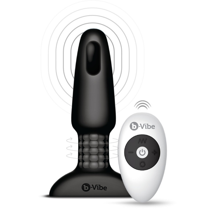 b-Vibe rimming Plug Black