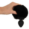 Fluffy Tail Black M