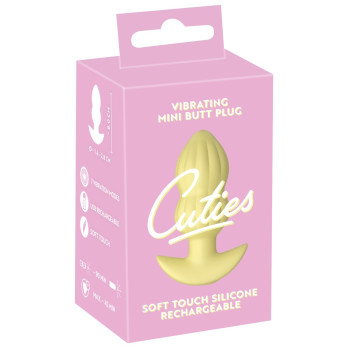 Cuties Vibrating Plug Yellow