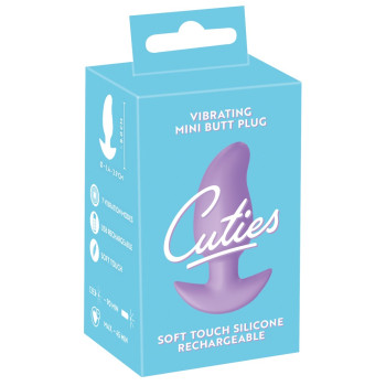 Cuties Vibrating Plug Purple