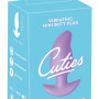 Cuties Vibrating Plug Purple