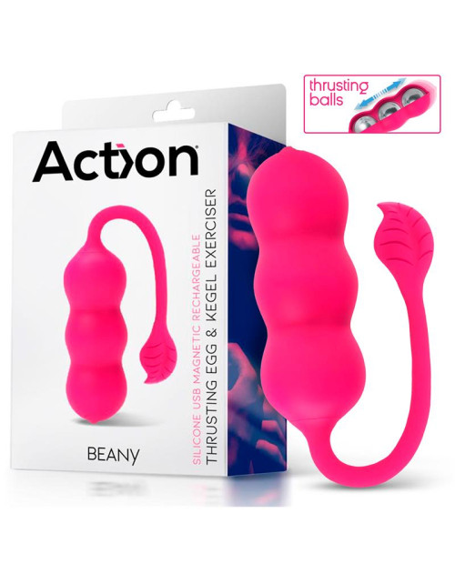  Beany Vibrating Egg and Kegel Exerciser USB Silicone