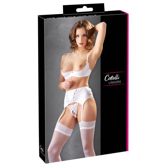 Shelf Bra Set white