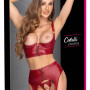 Shelf Bra Set red