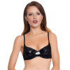 Vinyl Bra black