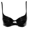 Vinyl Bra black