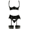 Vinyl Shelf Bra Set