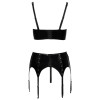 Vinyl Shelf Bra Set