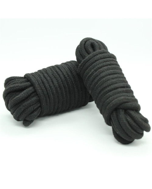  Bondage Cotton Rope 5 Meter Black