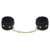 BK Handcuffs Velvet black