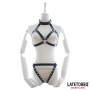  Bra and Panties Bondage Set with Chains