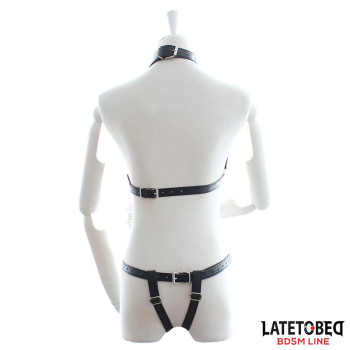  Bra and Panties Bondage Set with Chains