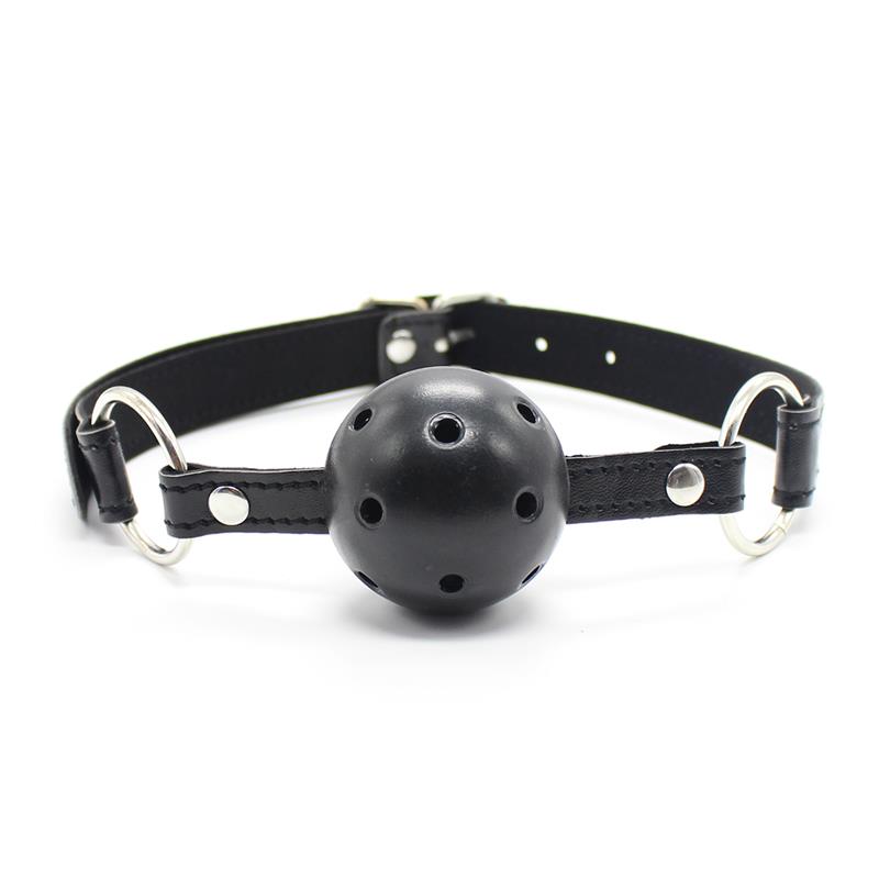  Breathable Ball Gag 4.5 cm Black
