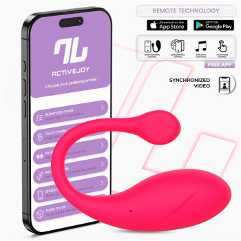  Bulby Vibrating Egg with App Dark Pink