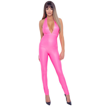 Jumpsuit hot pink