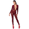 Noir Jumpsuit red