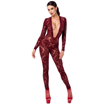 Noir Jumpsuit red