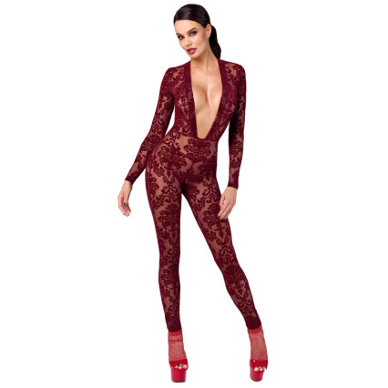 Noir Jumpsuit red