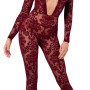 Noir Jumpsuit red