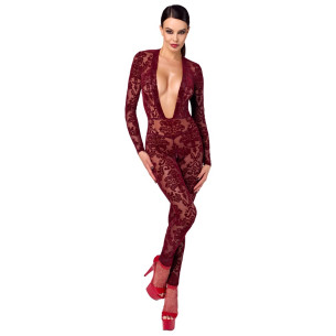 Noir Jumpsuit red