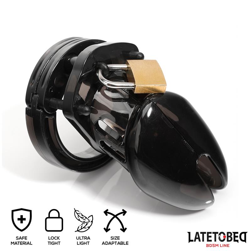 Chastity Penis Cage Short Black